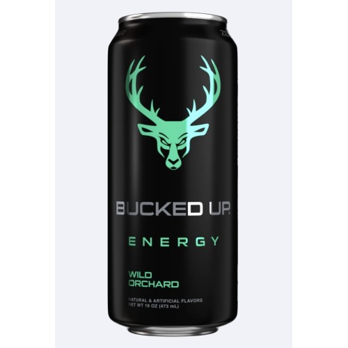 Bucked Up, PREMIUM Энергетический напиток, вкус Wild orchard (Дикий сад), 473 мл